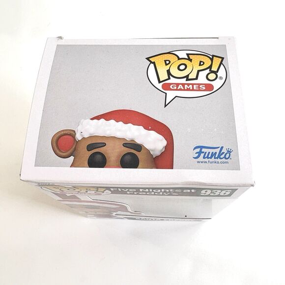 Funko POP! Games: Five Nights at Freddy's - Santa Freddy #936 NWB - Picture 6 of 6